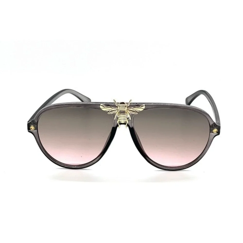 Fashion‎ Sunglasses Gold Accents Men Shades Designer Style Retro Hip Hop Classic